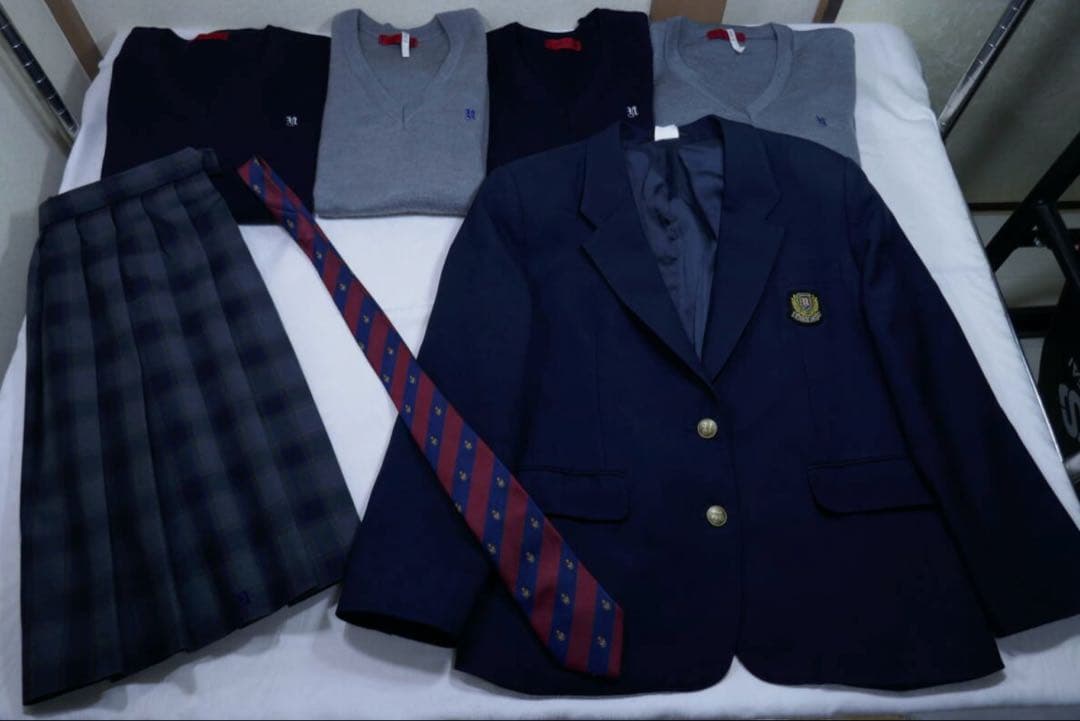 東京都立　永山高校　制服7点セット　170bサイズ　W78