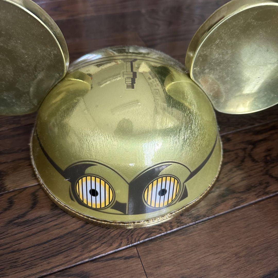ディズニー　スターウォーズ　イヤーハット　C3PO R2D2 BB8 デススター