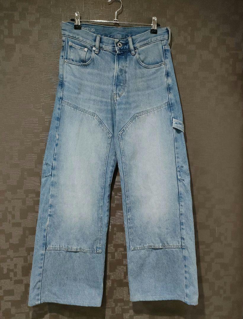極美ジースターロウ◎BOWEY 3D CARPENTER LOOSE JEANS