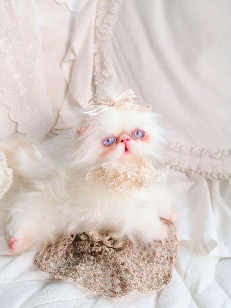 エキゾチックロングヘア♡一歳の子猫ちゃん♡美人さん♡アートドール♡ぬいぐるみ♡