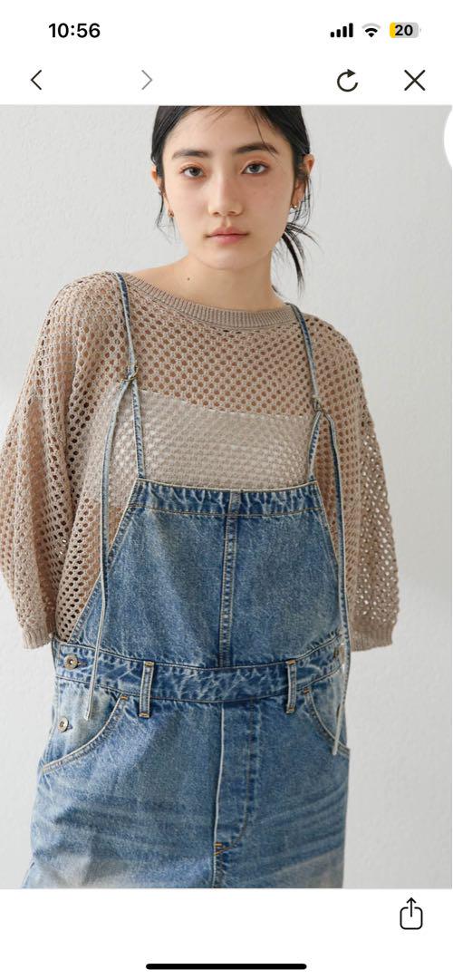 DENIM ALL IN ONE２　ウィムガゼット ウィムガゼット Whim Gazette DENIM ALL IN ONE2 （indigo