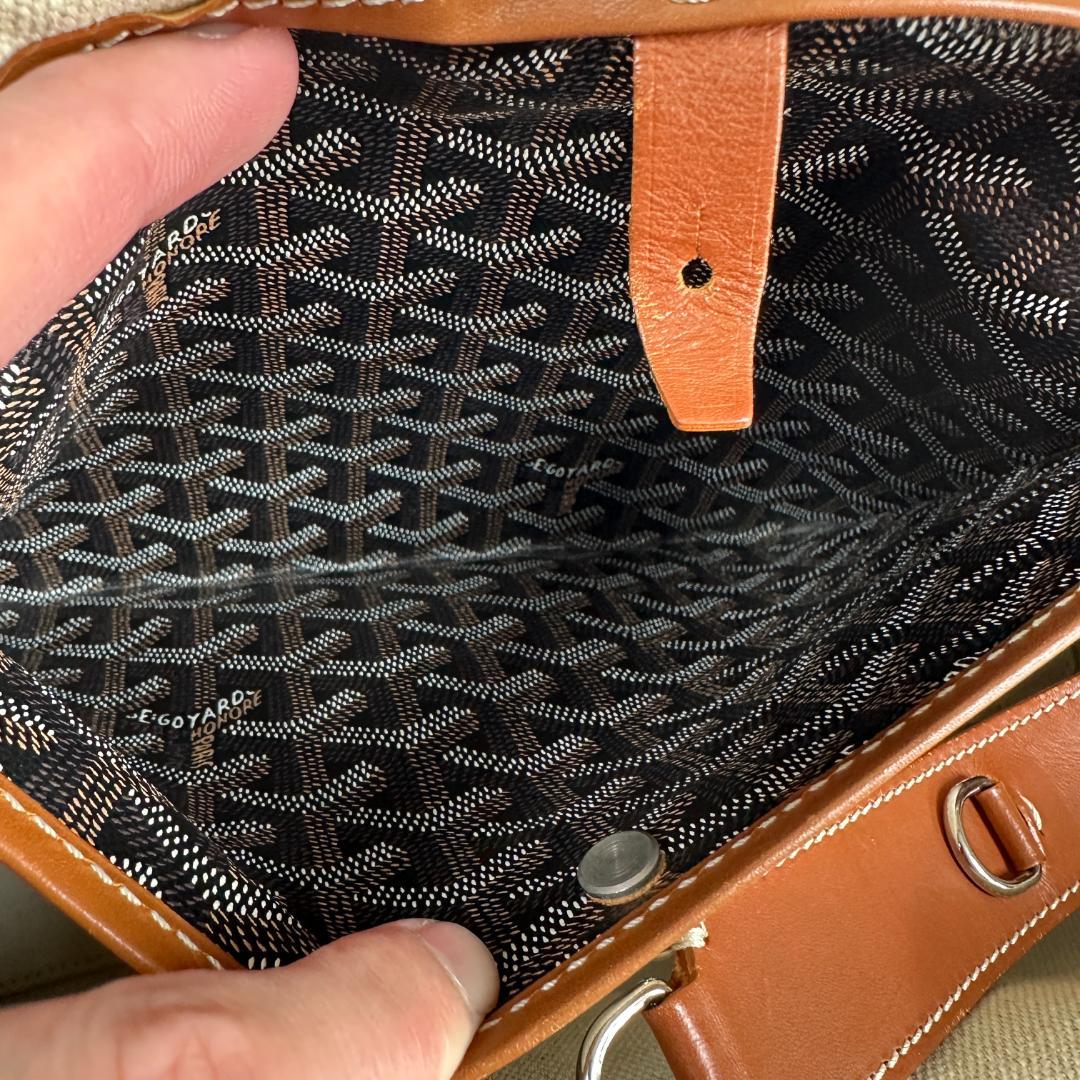 【超希少】GOYARD BELCHAS MM Tote Bag Brown