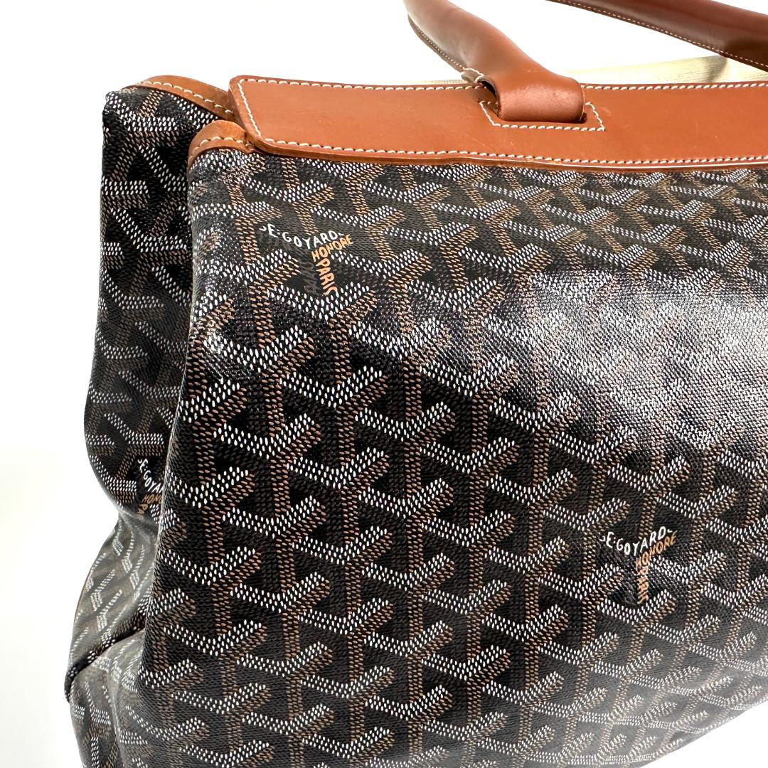 【超希少】GOYARD BELCHAS MM Tote Bag Brown