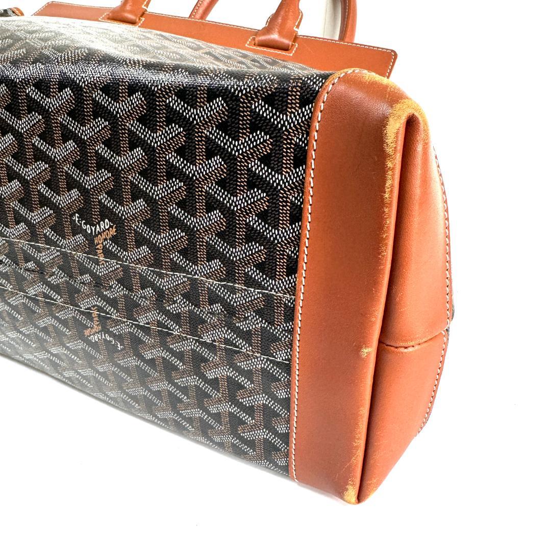【超希少】GOYARD BELCHAS MM Tote Bag Brown