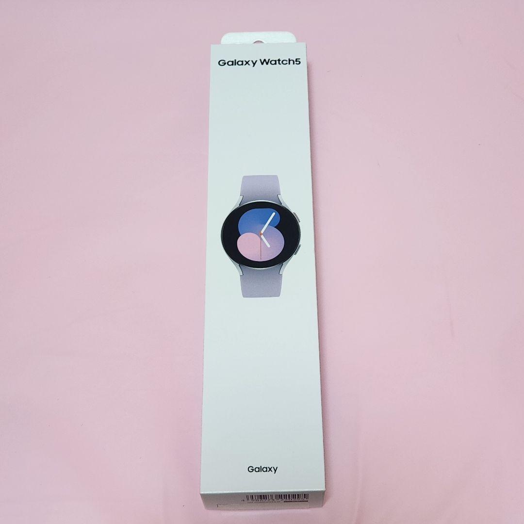 新品★未使用 Galaxy Watch5 Silver(パープルバンド)充電器付 画像5