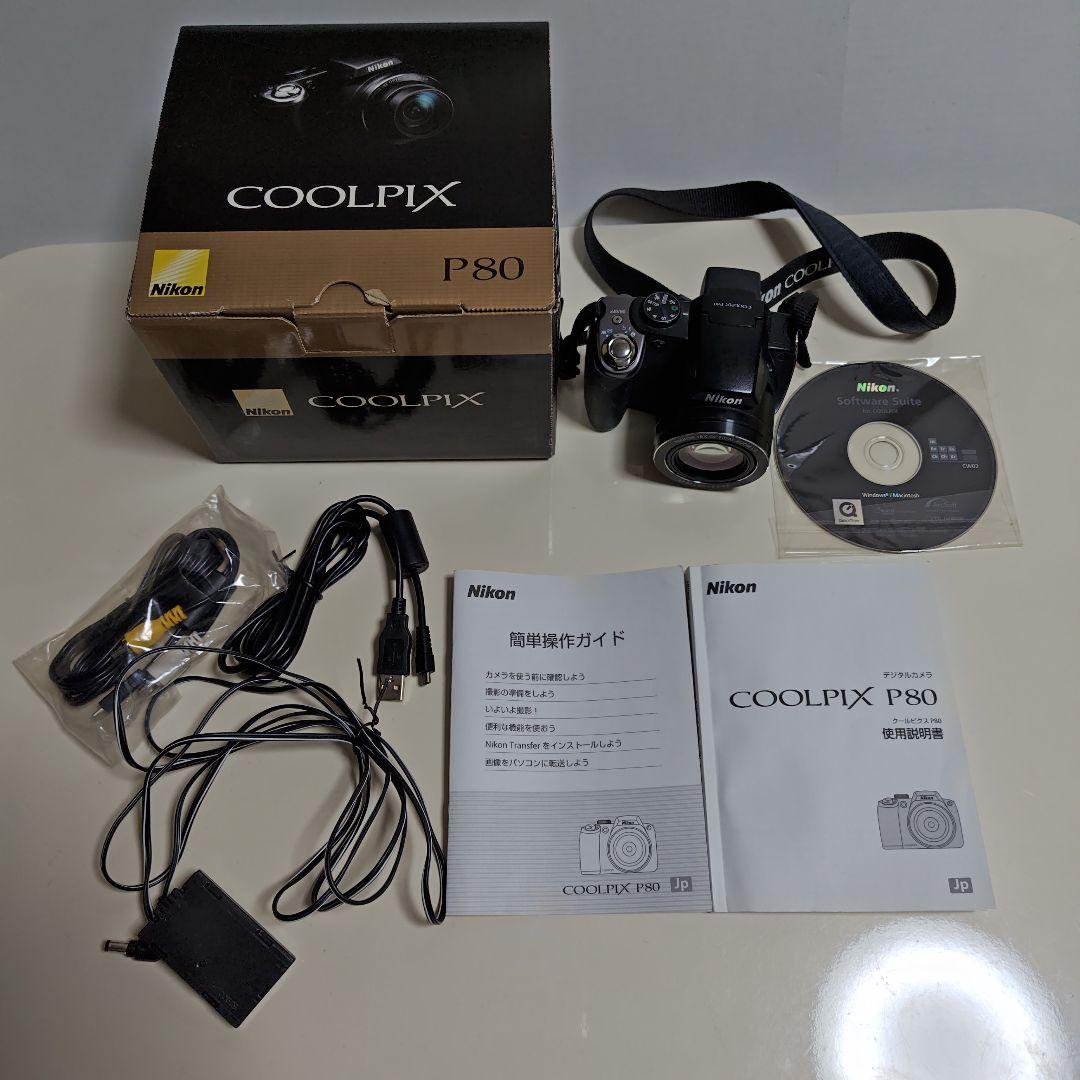 Nikon COOLPIX P80 ジャンク品 Nikon クールピクスP80 ジャンク - たやすく