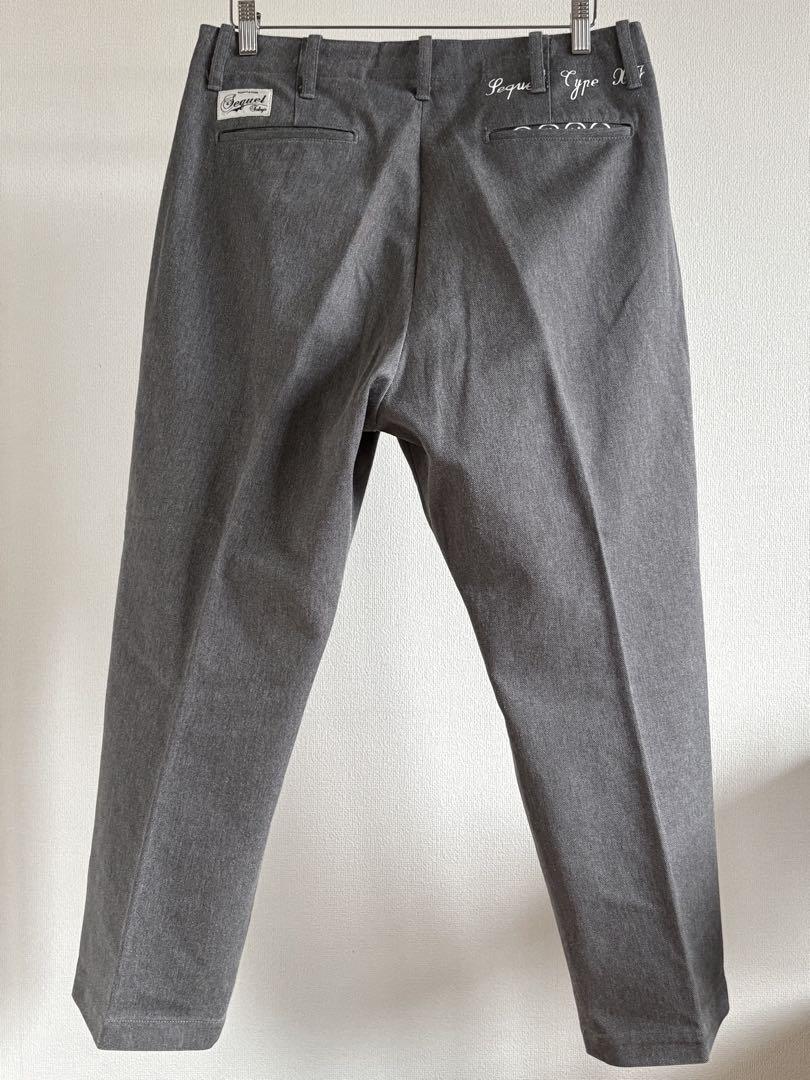SEQUEL シークエル TYPE-XF チノパン 24AW 藤原ヒロシ着用