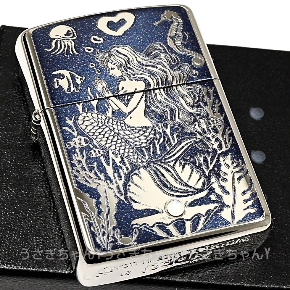 zippo☆アーマー☆マーメイド☆スワロフスキー☆ジッポ ライター