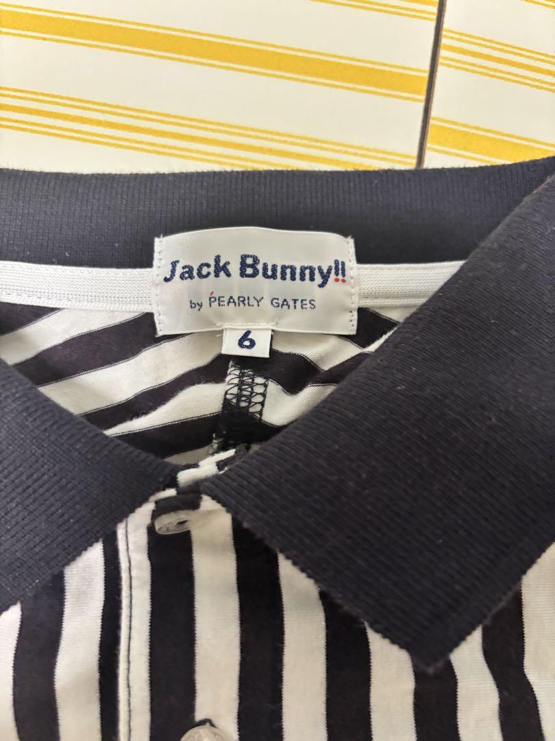 Jack Bunny ジャックバニー ストライプポロシャツ サイズ6