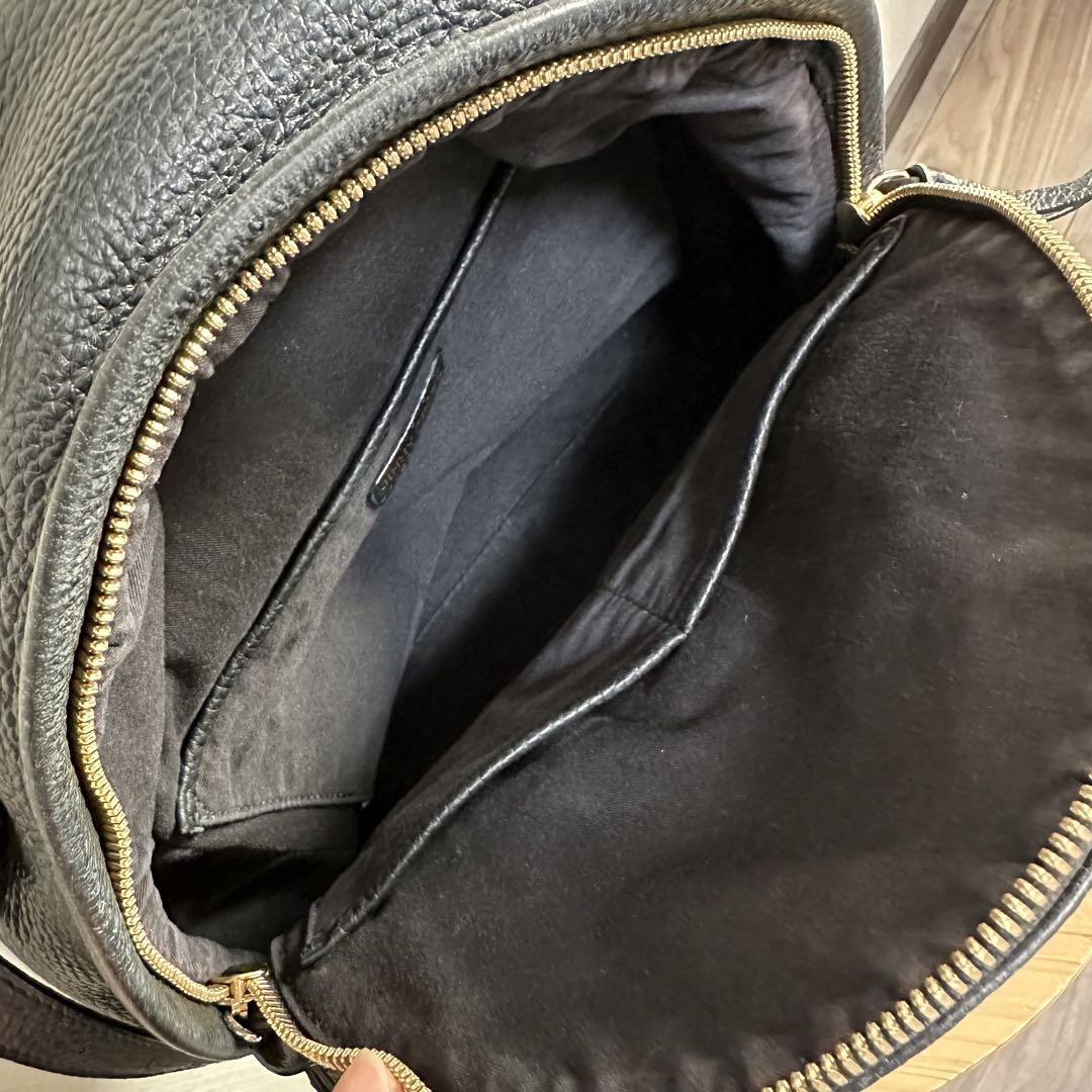 JIMMY CHOO ジミーチュウ スタッズ ミニ バックパック レザー 黒