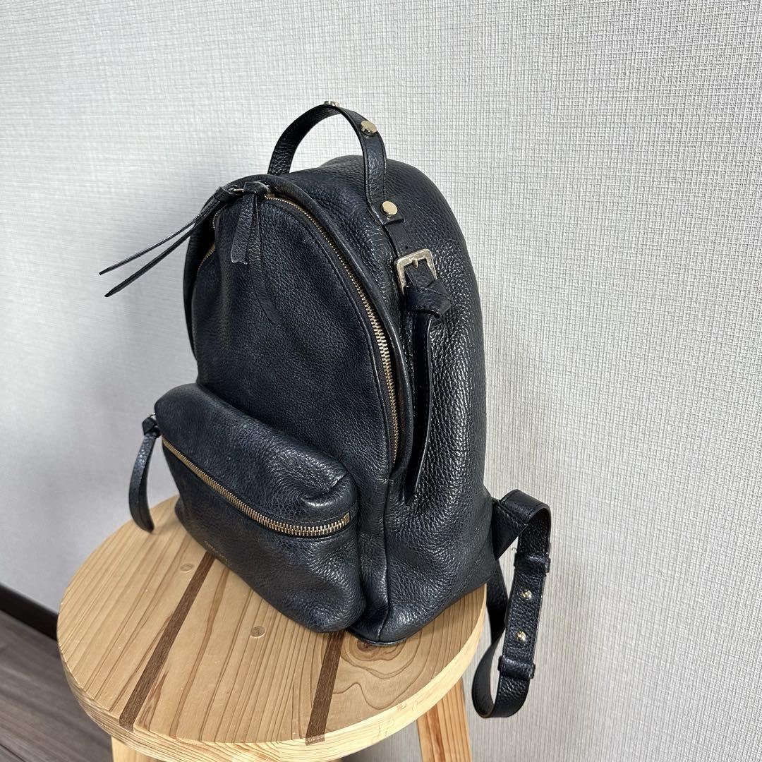 JIMMY CHOO ジミーチュウ スタッズ ミニ バックパック レザー 黒
