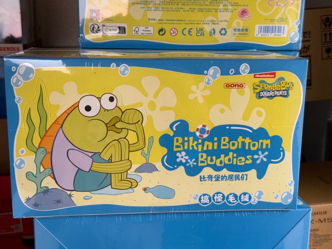 ポップマート スポンジボブ ビキニボトムバディーズ おかしなぬいぐるみシリーズ