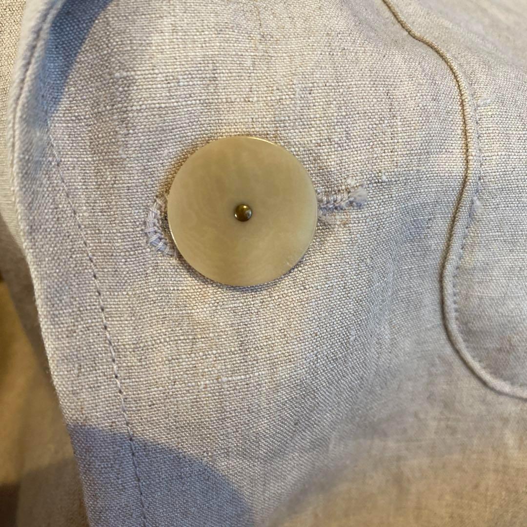 美品！▽Nigel Cabourn ホスピタルジャケット リネン▽ 52800円
