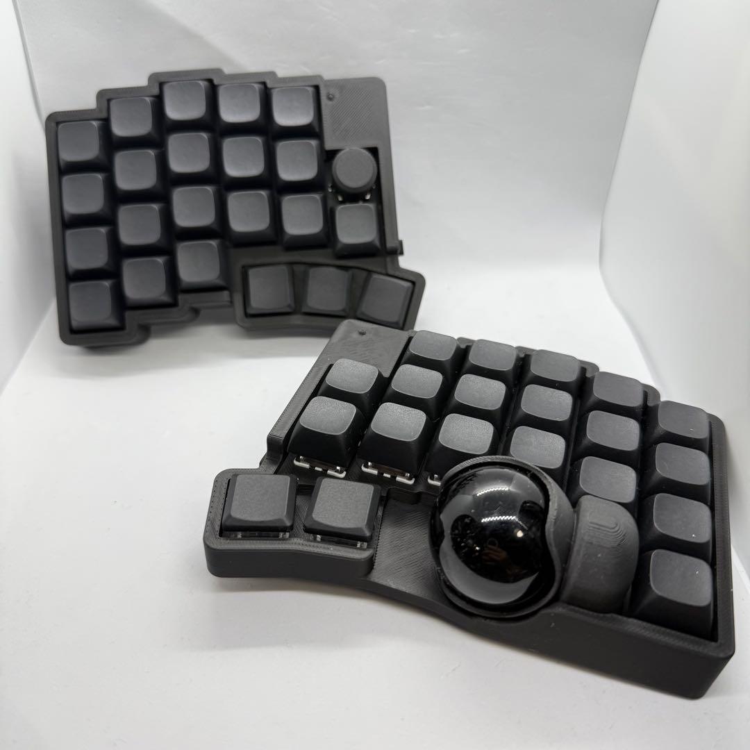 roBa 無線接続 左右分割 トラックボール キーボード - メルカリ roBa 無線接続 左右分割 トラックボール キーボード - メルカリ
