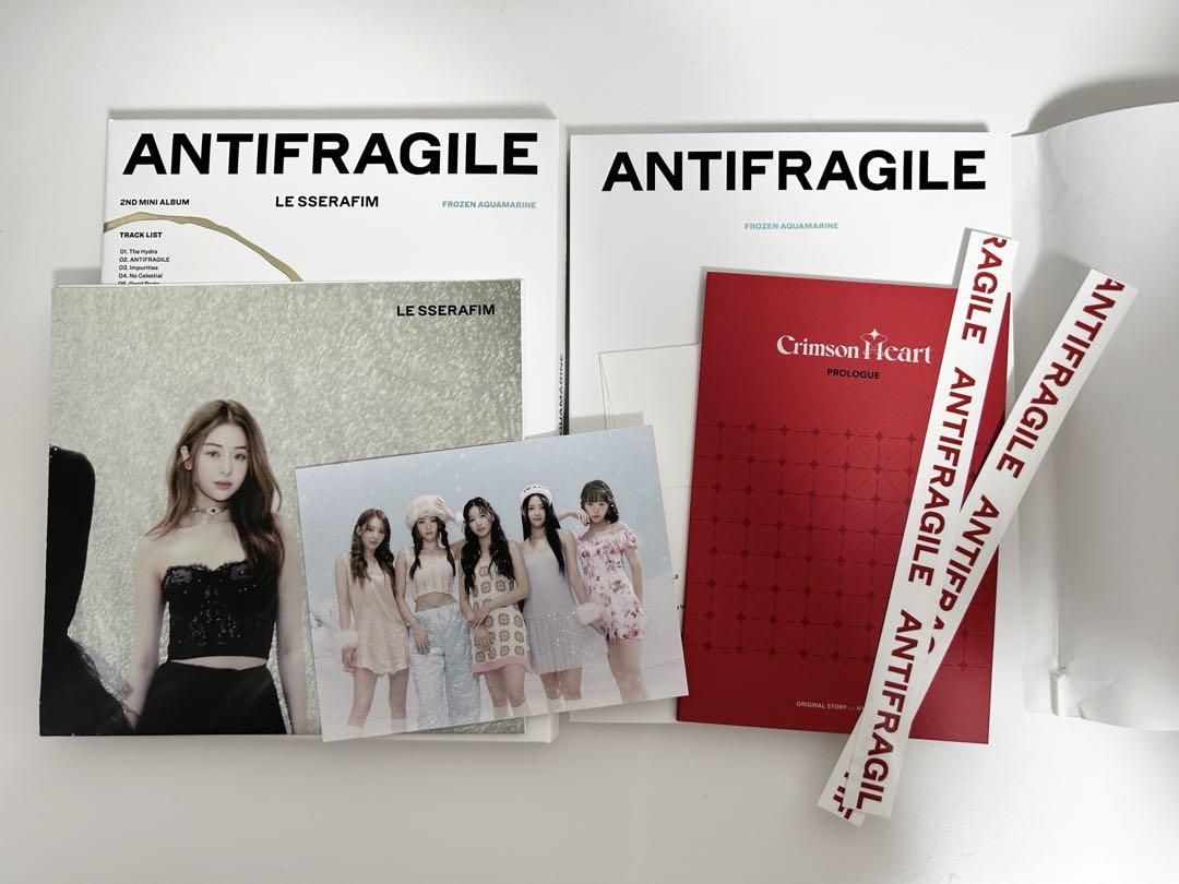 LE SSERAFIM ANTIFRAGILE アルバム　開封済みセット 2nd Mini Album 'ANTIFRAGILE' - LE SSERAFIM Official Store