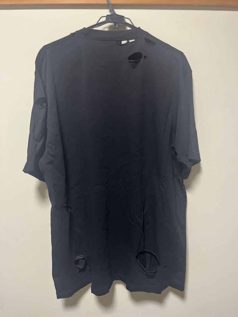 BALENCIAGA TシャツDestroyed Flatground Tee