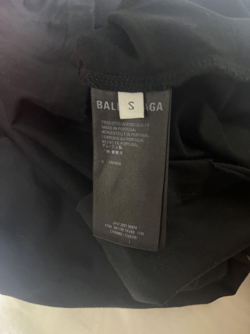 BALENCIAGA TシャツDestroyed Flatground Tee