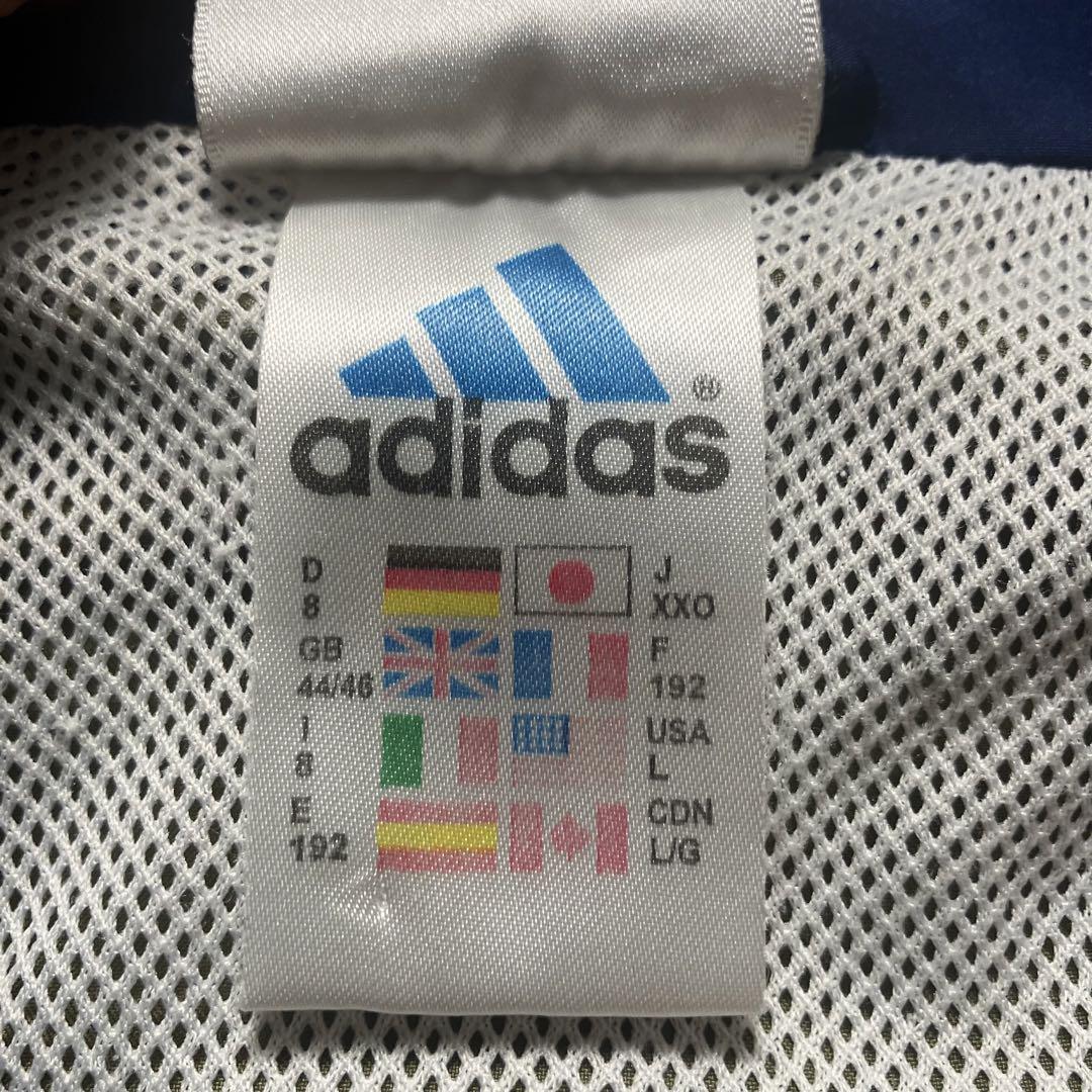 00s adidas トラックジャケット 3XL モスグリーン