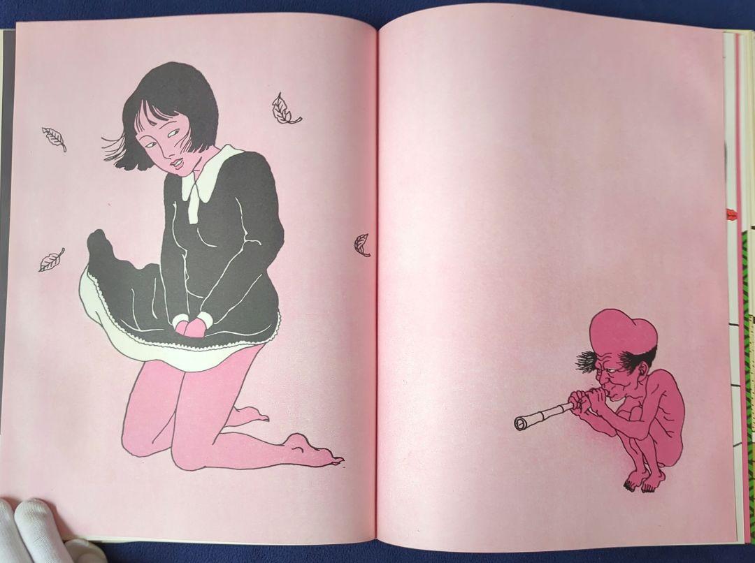 「緋匡 - あかいはこ」 佐伯俊男彩色画集 佐伯俊男 著 芳賀書店 1972年