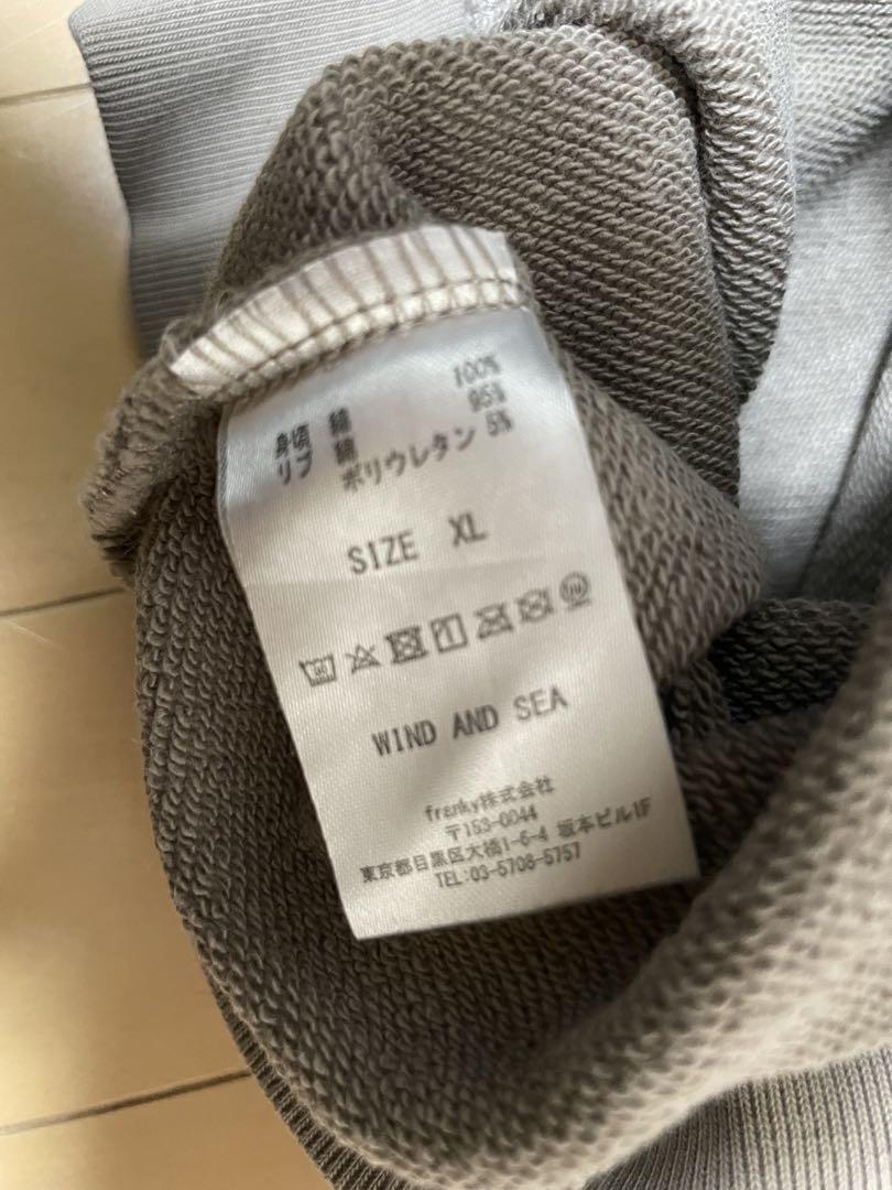 WIND AND SEA ウィンダンシーBIG LOGOCREW NECK XL
