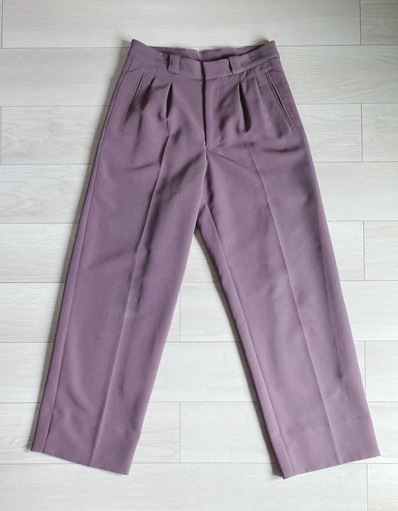 プレクミー precme wide straight slacks precme wide straight slacks