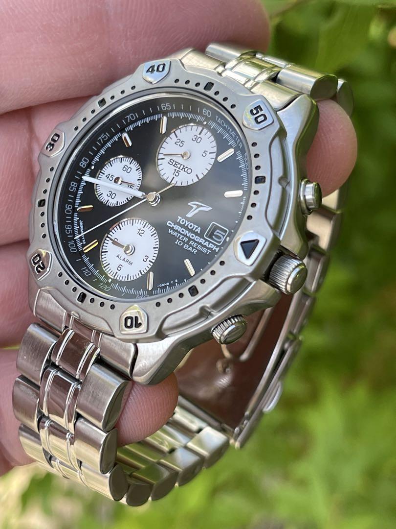 SEIKO セイコー 7T32-6E40 TOYOTA F-1 稼働 腕時計 時計