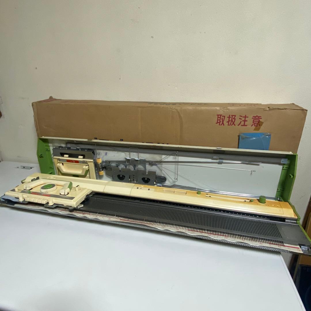 長期自宅 BROTHER ブラザー 編機 KH-821 編み機 き