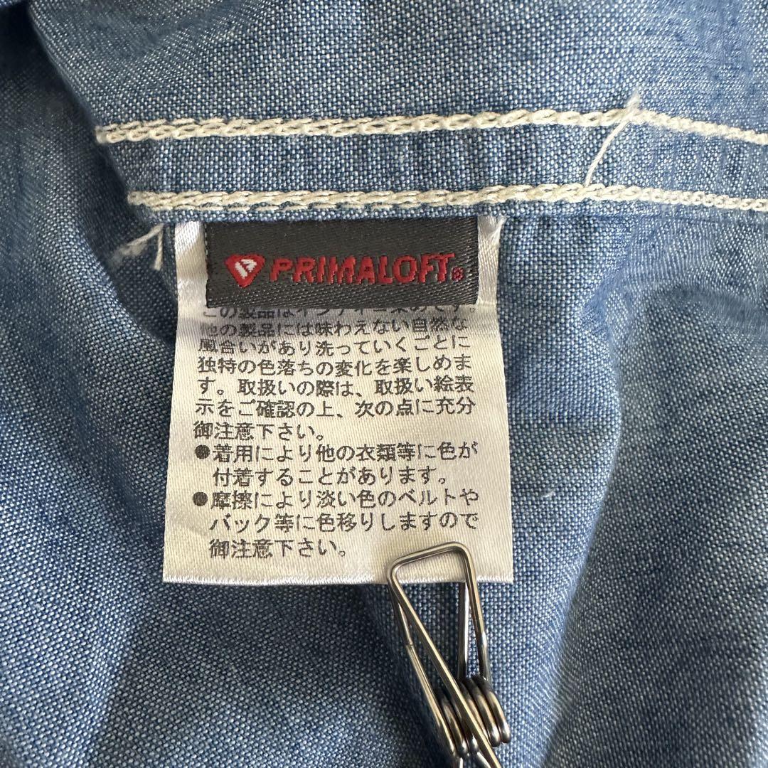 andwonder / シャンブレーシャツ / 襟なし / インディゴ製品