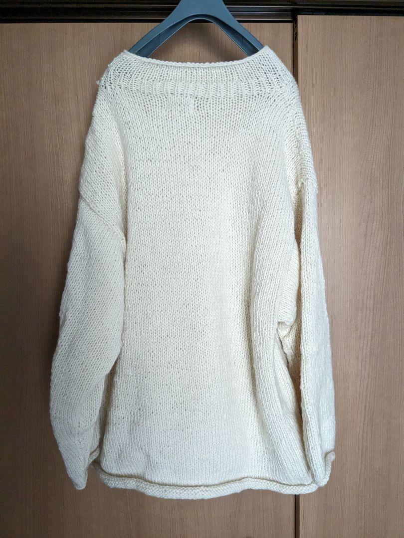 Woolen アイボリーオーバーサイズセーター