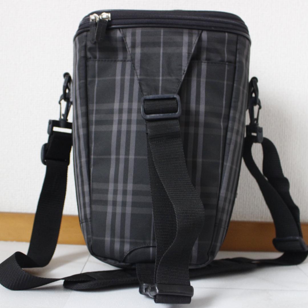 【新発売】 BURBERRY GOLF ショルダーバッグ チェック柄 2way ブラック バッグ