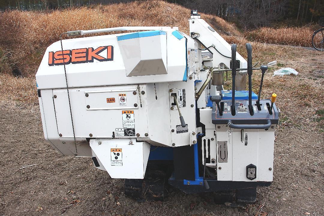 A★京都発 引取り限定 イセキ コンバイン フロンティア67 2条刈歩行型 実働