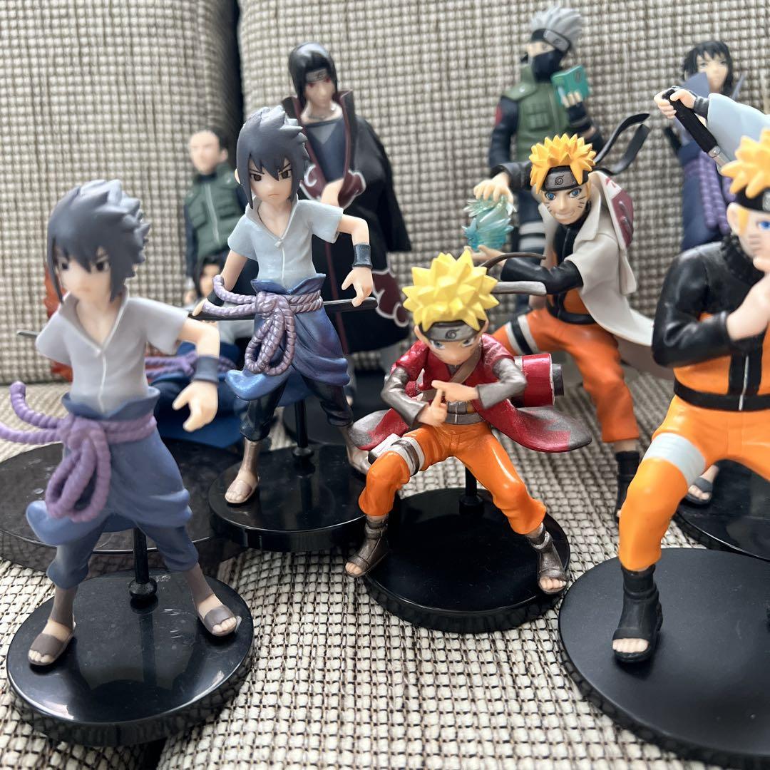 NARUTO-ナルト- 忍形集 玩具フィギュア 10体セット(バラ売り不可