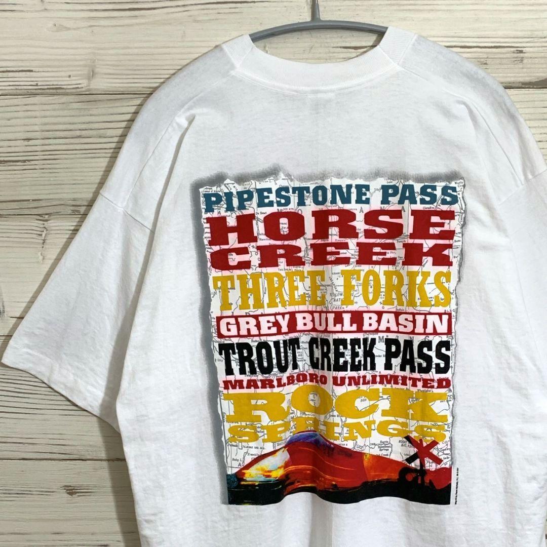 国内発送】 90's マルボロ パイプストーンパス XL マールボロ Tシャツ