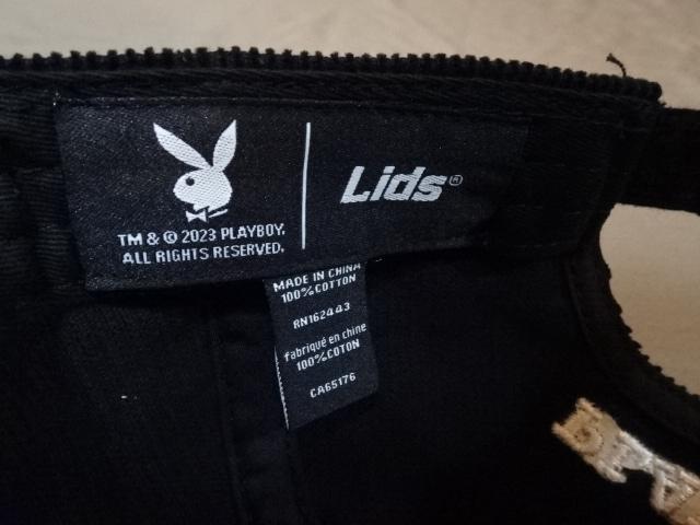 【PLAYBOY】ｘ【Ｌｉｄｓ】コラボ コーデュロイ素材 キャップ PLAYBOY】x【Lids】コラボ コーデュロイ素材 キャップ