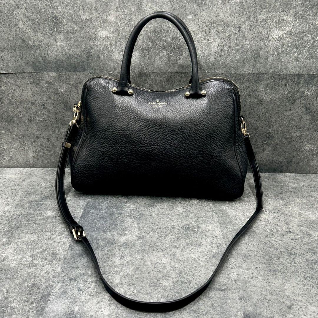 極美品 ケイトスペード 2way ミ二 ショルダーバッグ ゴールド