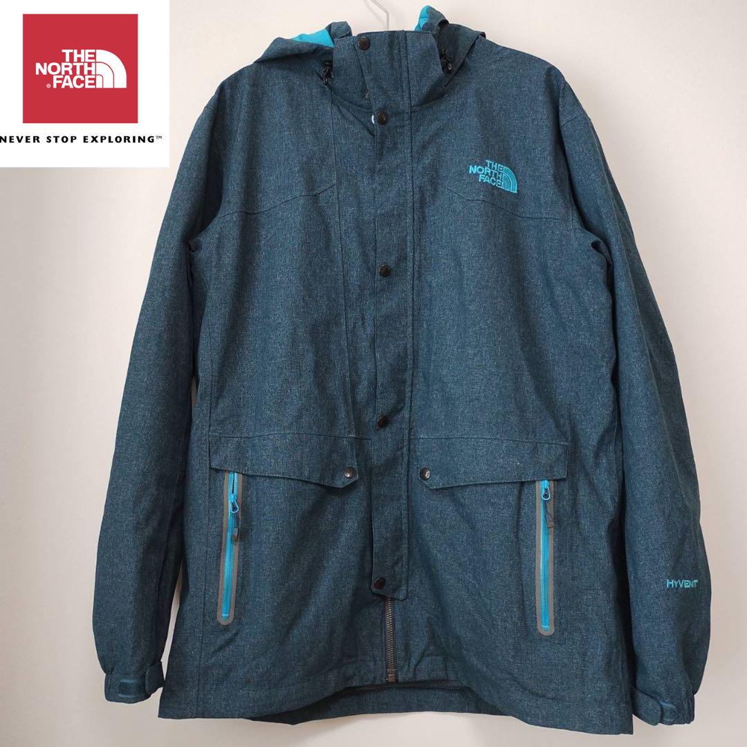 ★ THE NORTH FACE ★ マウンテンジャケットHYVENT デニム調