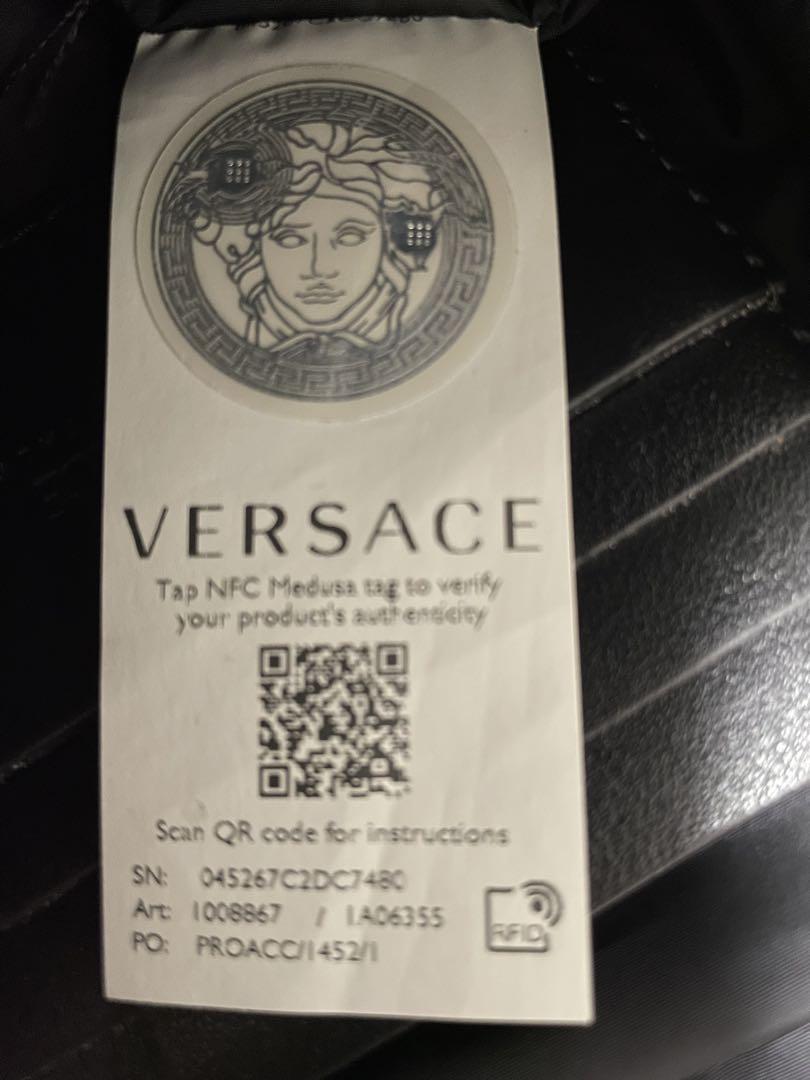 Versace メデューサ エンブレム ショルダーバッグ