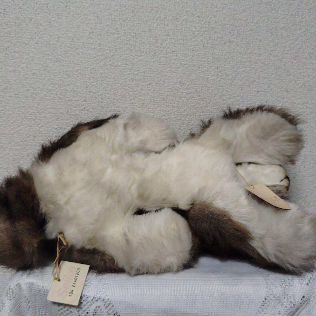 吉徳 ぬいぐるみ 仔犬　fine タグ付き　茶 吉徳 ぬいぐるみ 仔犬 fine タグ付き 茶 - メルカリ