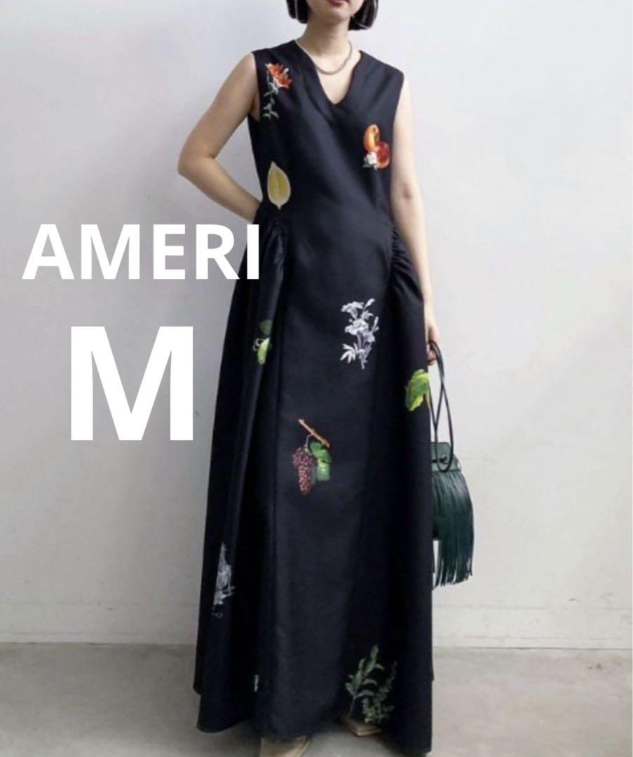 AMERI ★ ELEANOR LINEN LIKE DRESS ② 画像1