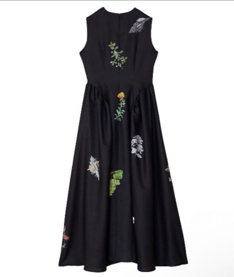 AMERI ★ ELEANOR LINEN LIKE DRESS ② 画像6