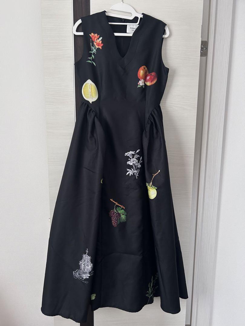 AMERI ★ ELEANOR LINEN LIKE DRESS ② 画像7