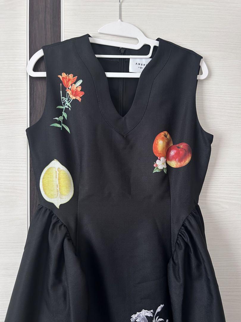 AMERI ★ ELEANOR LINEN LIKE DRESS ② 画像8