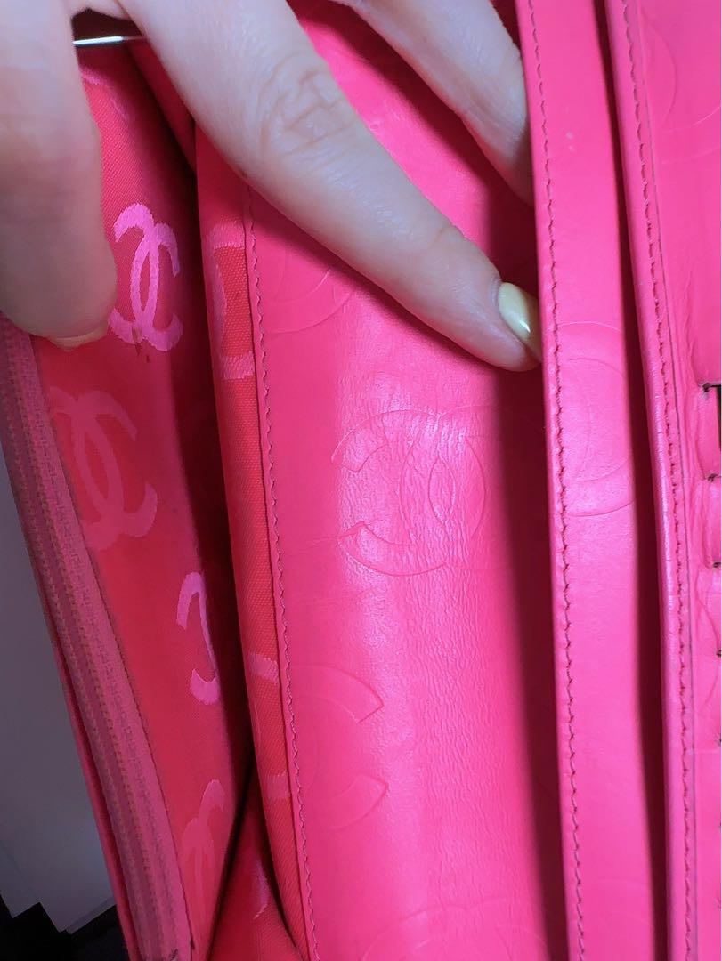 CHANEL キルティング長財布 ブラック