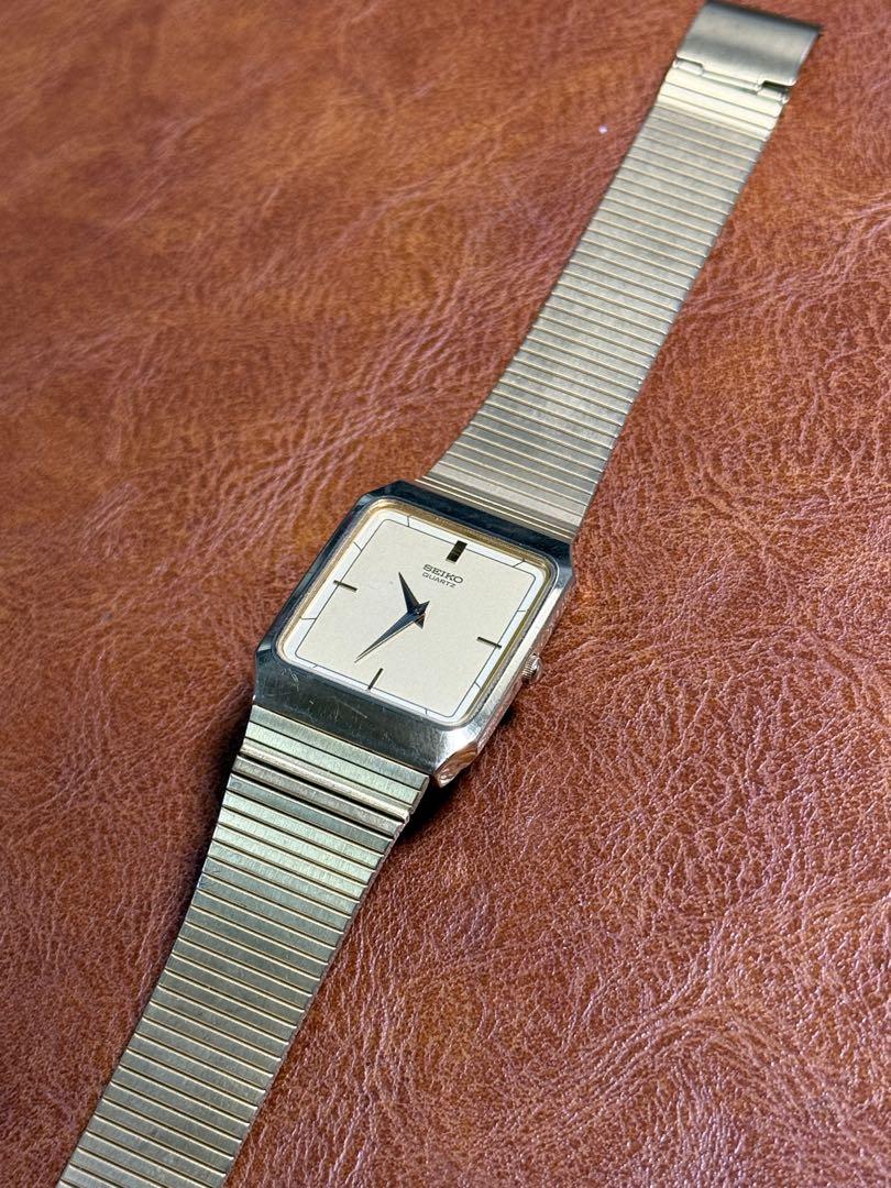 A45 希少 稼動品 SEIKO quartz スクエア型 80年代ヴィンテージ