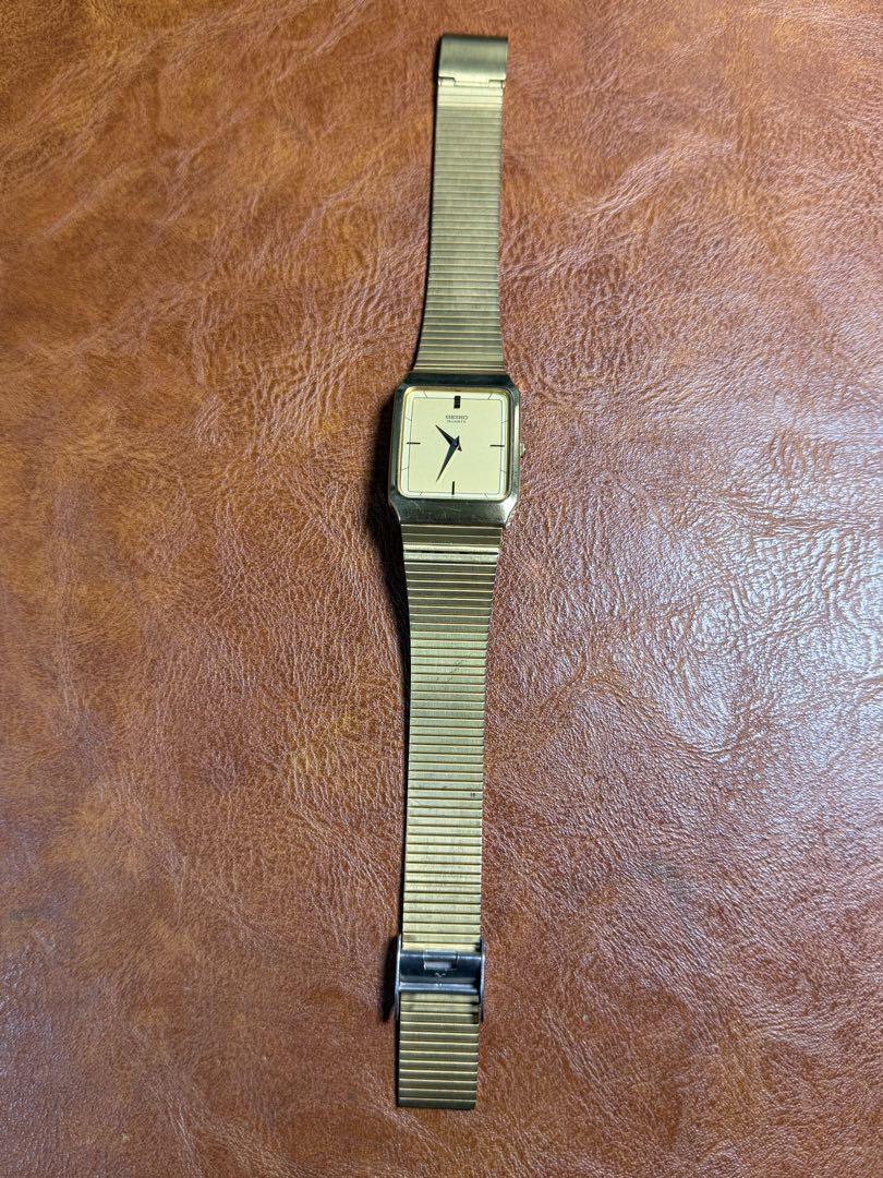 A45 希少 稼動品 SEIKO quartz スクエア型 80年代ヴィンテージ