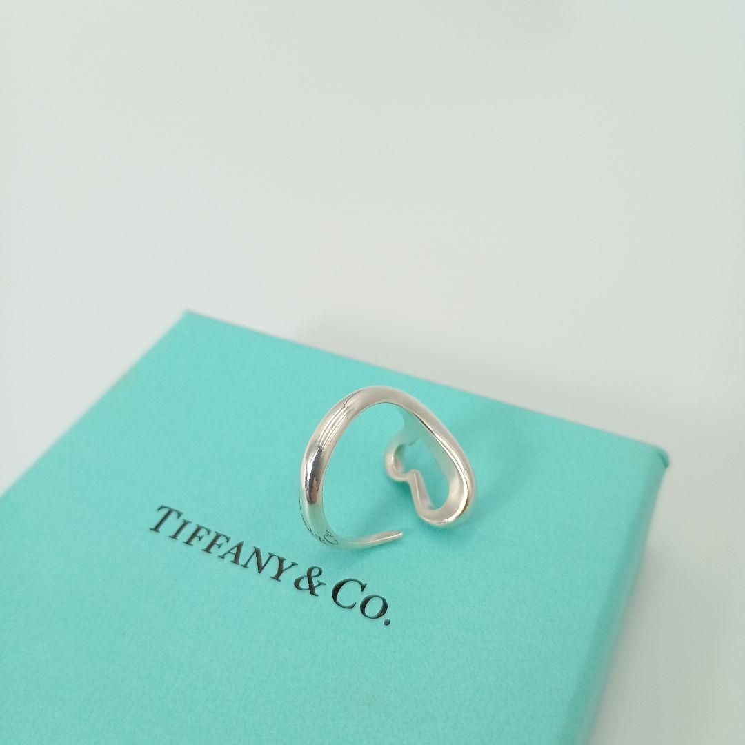 TIFFANY&Co.ティファニー　12号 オープンハートリング　シルバー