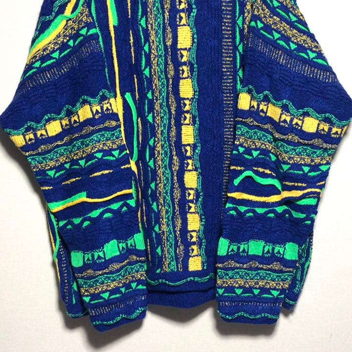 クージー風 3Dニット デザインニット 好配色 編み込み | 3ceasy.vn