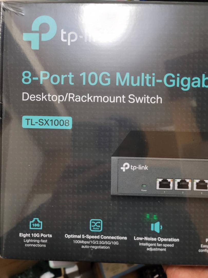 TP-Link TL-SX1008 8ポート 10G スイッチ