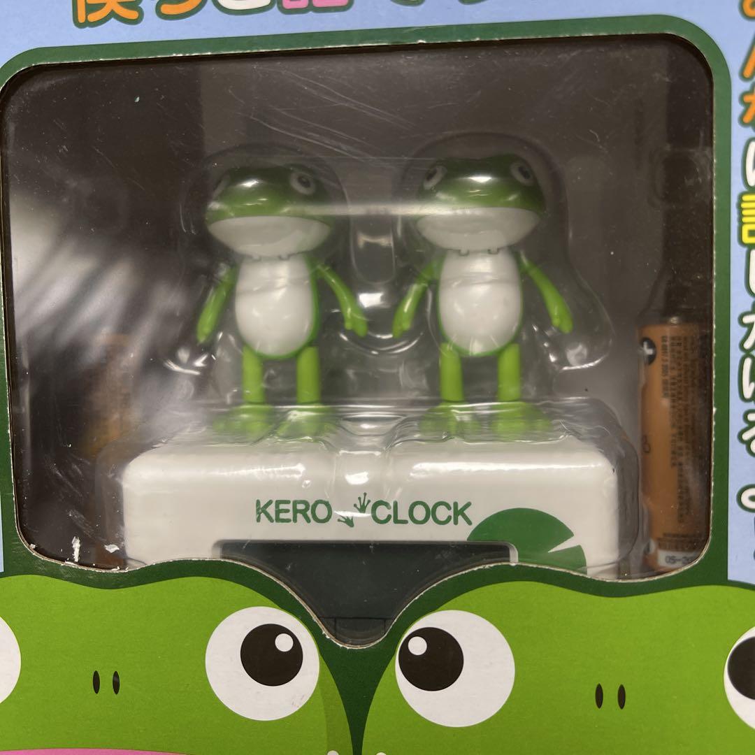 ケロクロック2 KERO CLOCK カエルフィギュア付き リズム時計 目覚し時計 ケロクロック2 歌うカエル 静かな湖畔