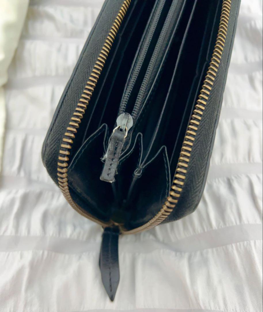 GUCCI 長財布 GGパターン 猫の顔金具